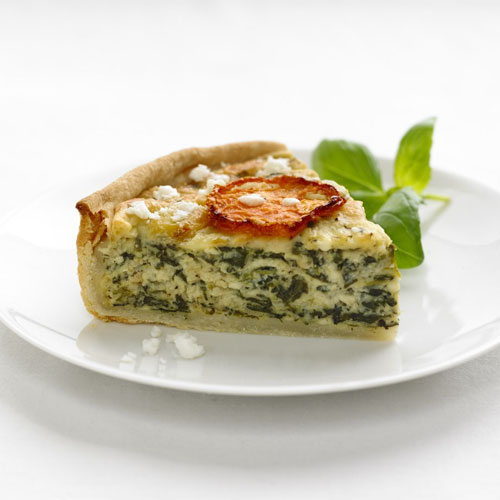 Spinach & Feta Quiche